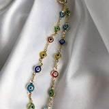 Pulsera Ojos Colores